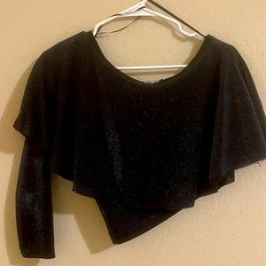 A beautiful glitter top for a night out. Size M and Zara brand